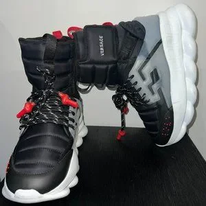 High top hot sale versace chain reaction